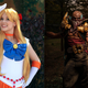 Livanart as Sailor Venus (left) and Pyke (right)